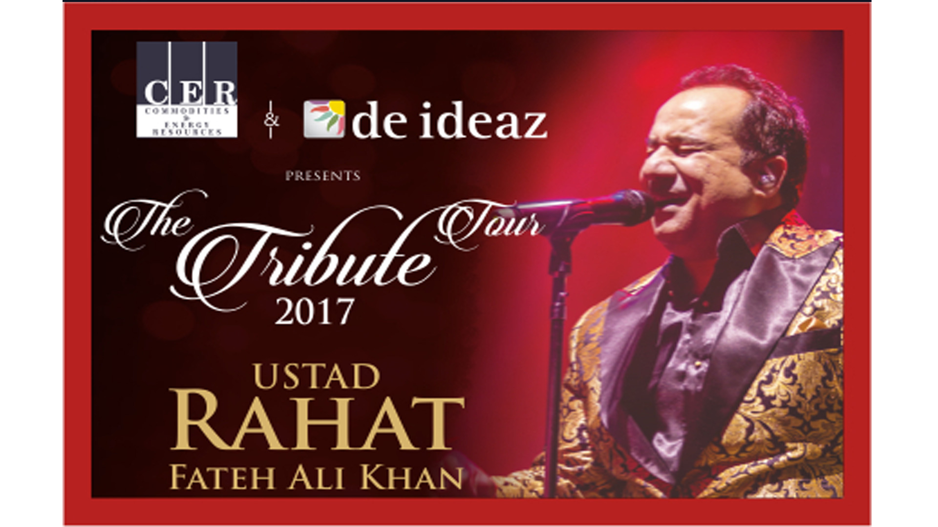 The Tribute Concert 2017 by Ustad Rahat Fateh Ali Khan