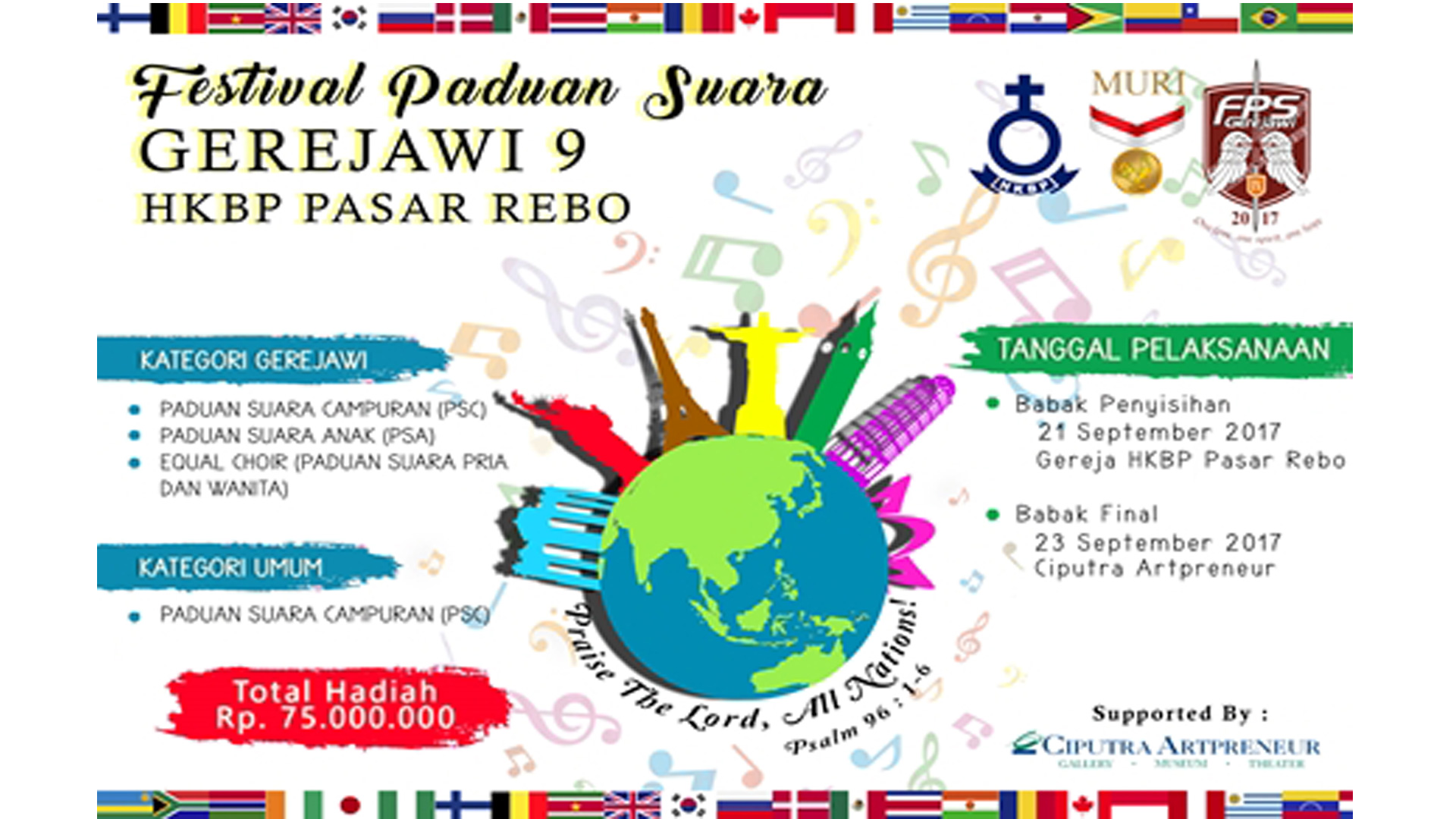 Festival Paduan Suara Gerejawi 9 - HKBP Pasar Rebo
