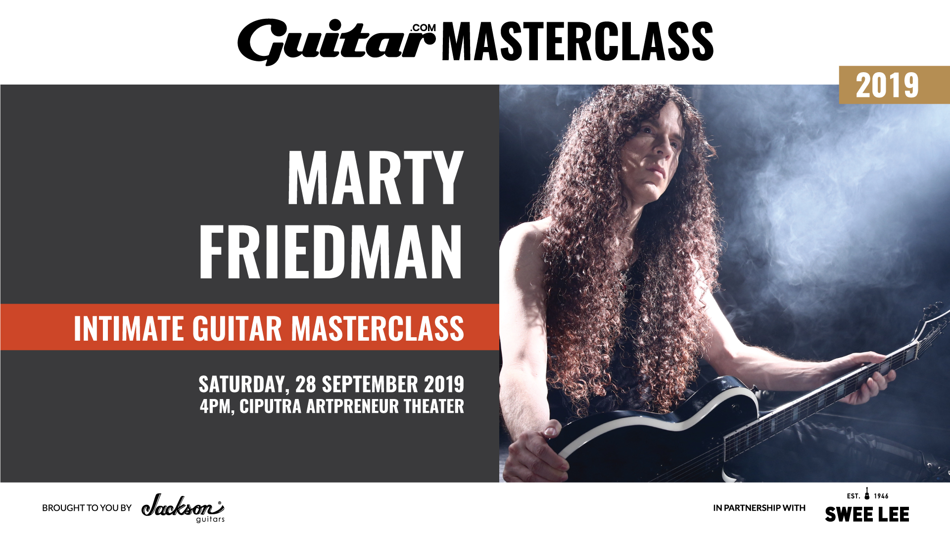 Marty Friedman - Intimate Guitar Masterclass